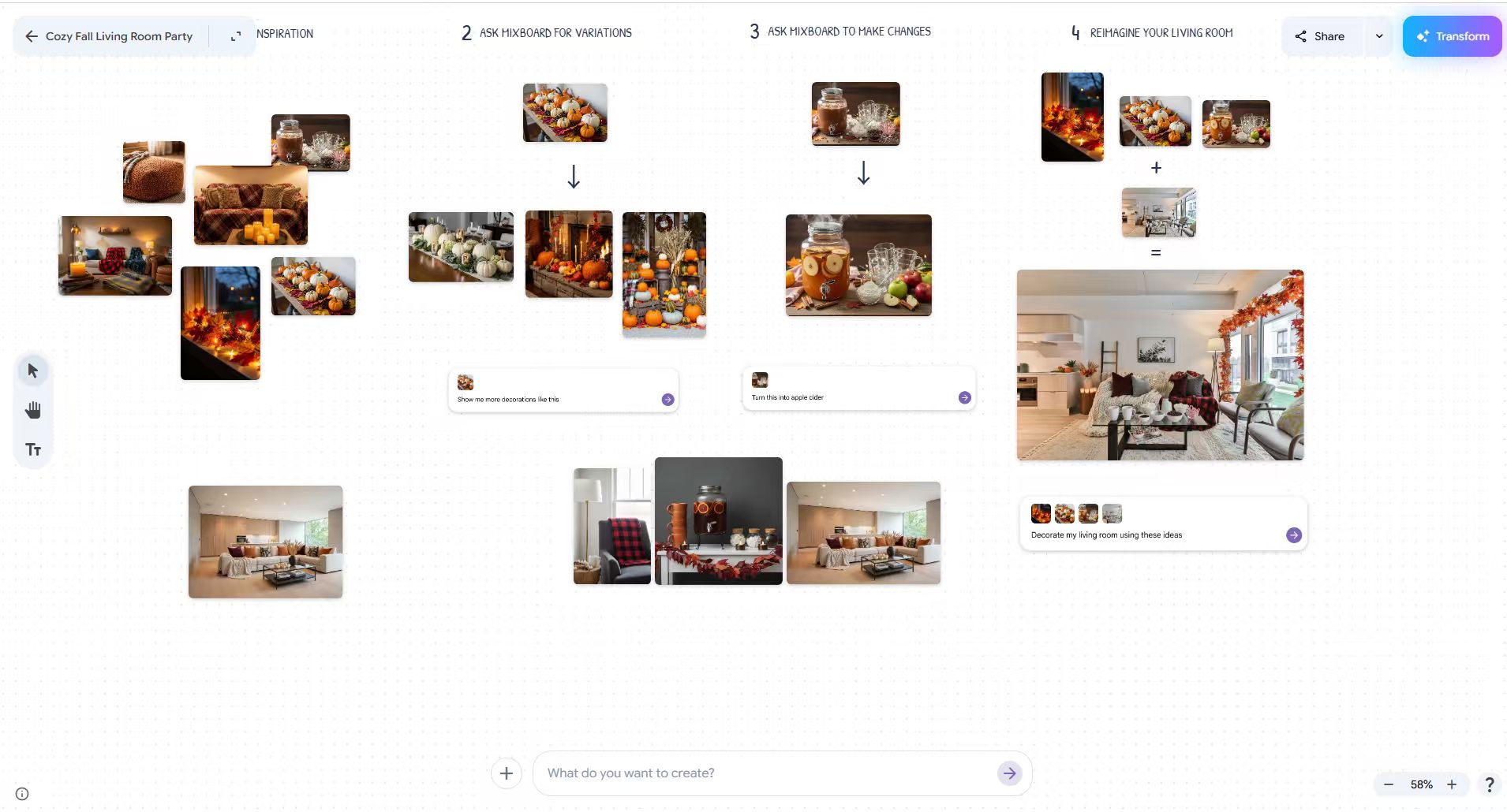 Design Canvas Interface